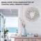 Coastal Shell Wreath 20" Handcrafted Christmas Wreath Gift -Holiday Tree